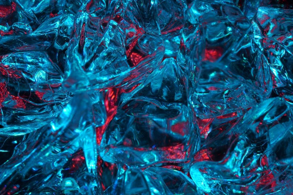 Ice Cubes from a Commercial Ice Machine in LA