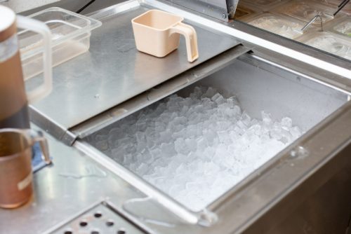 Commercial ice storage